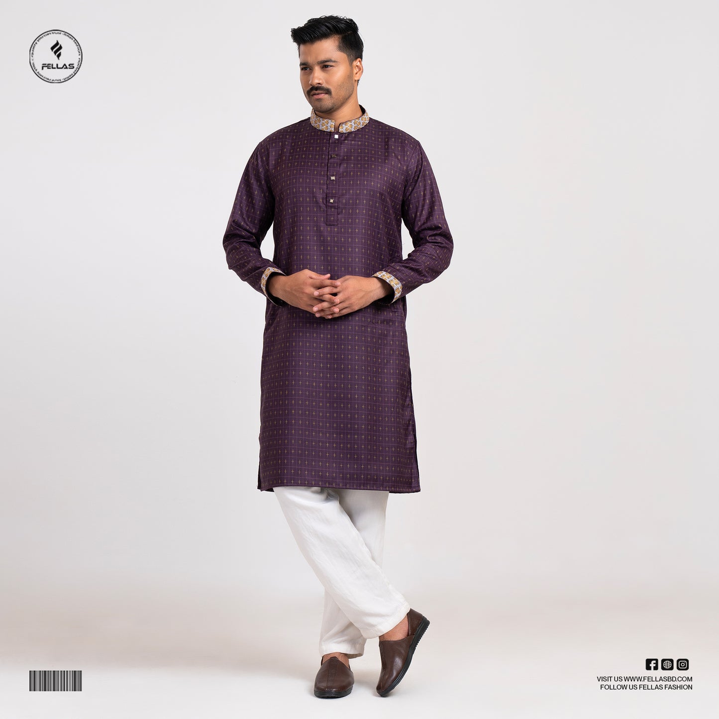 Premium Jacquard Panjabi -FF104