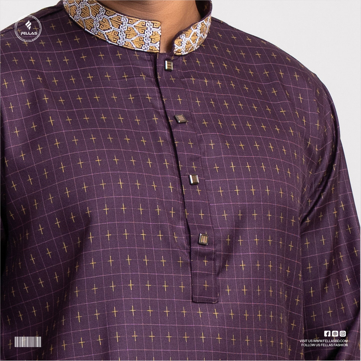 Premium Jacquard Panjabi -FF104