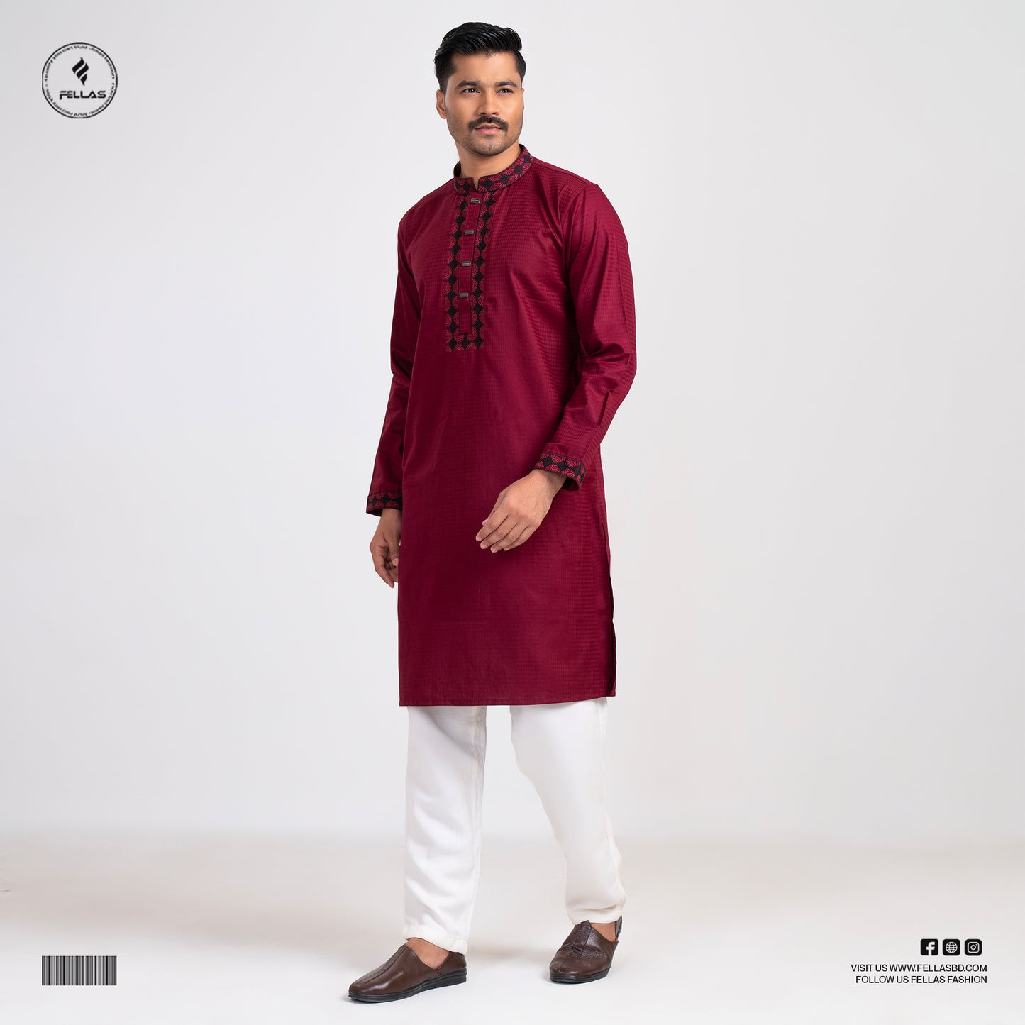 Men's Cotton Panjabi - FF112