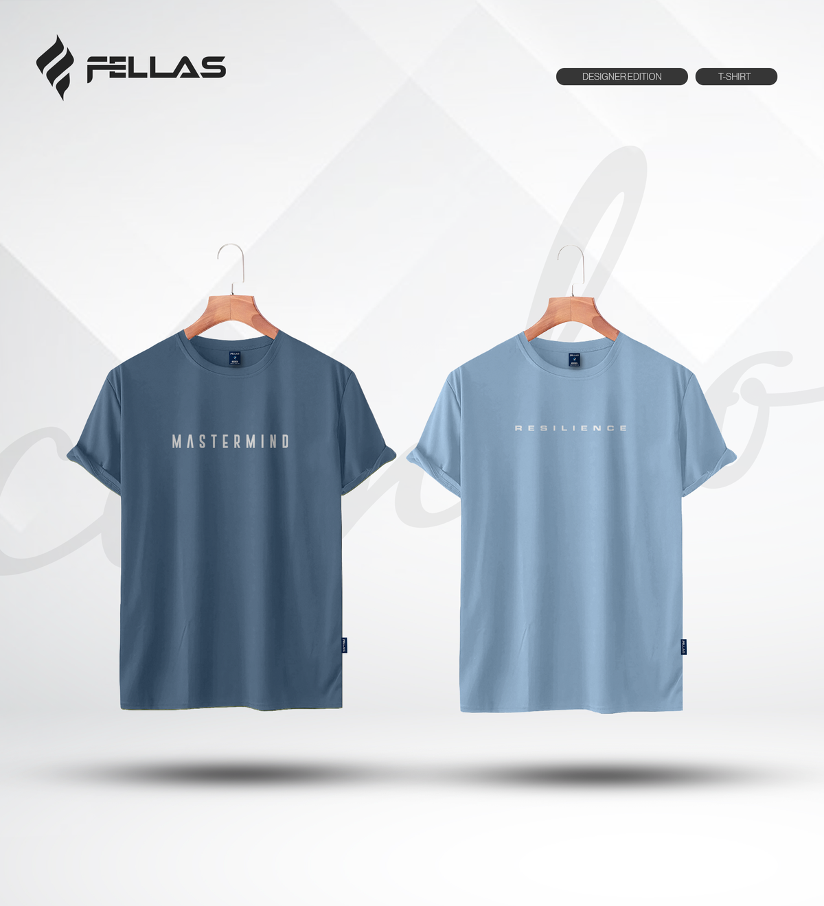 Men's Premium Half Sleeve T-Shirt (2 Combo) - Mastermind, Resilience