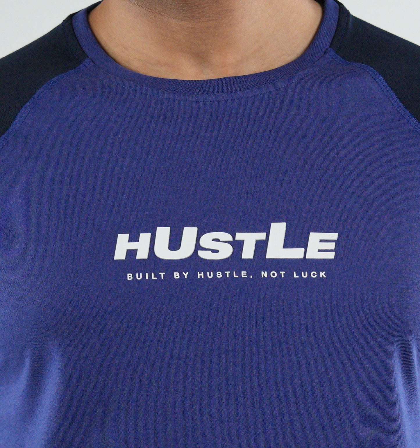 Men's Full Sleeve Raglan T-Shirt - Hustle