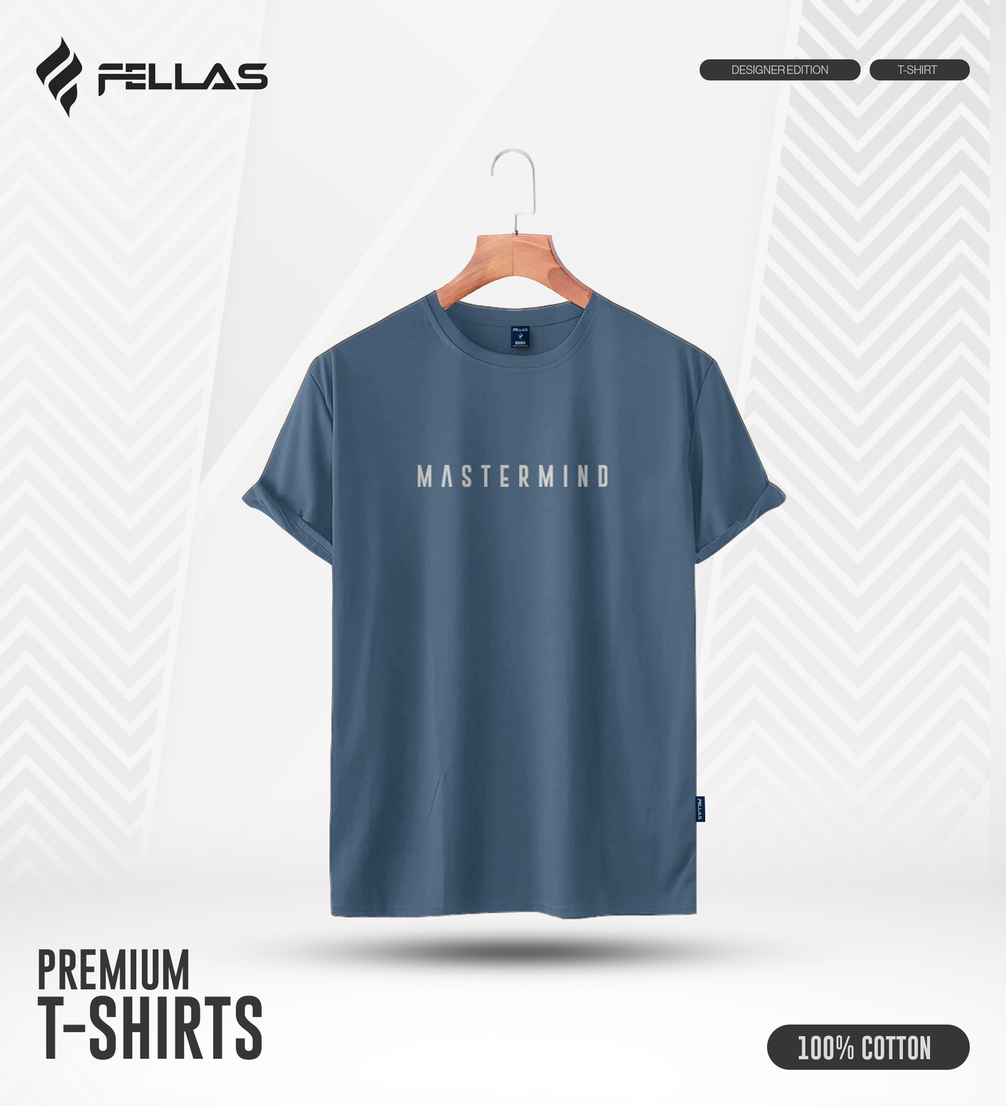 Men's Premium Half Sleeve T-Shirt - Mastermind