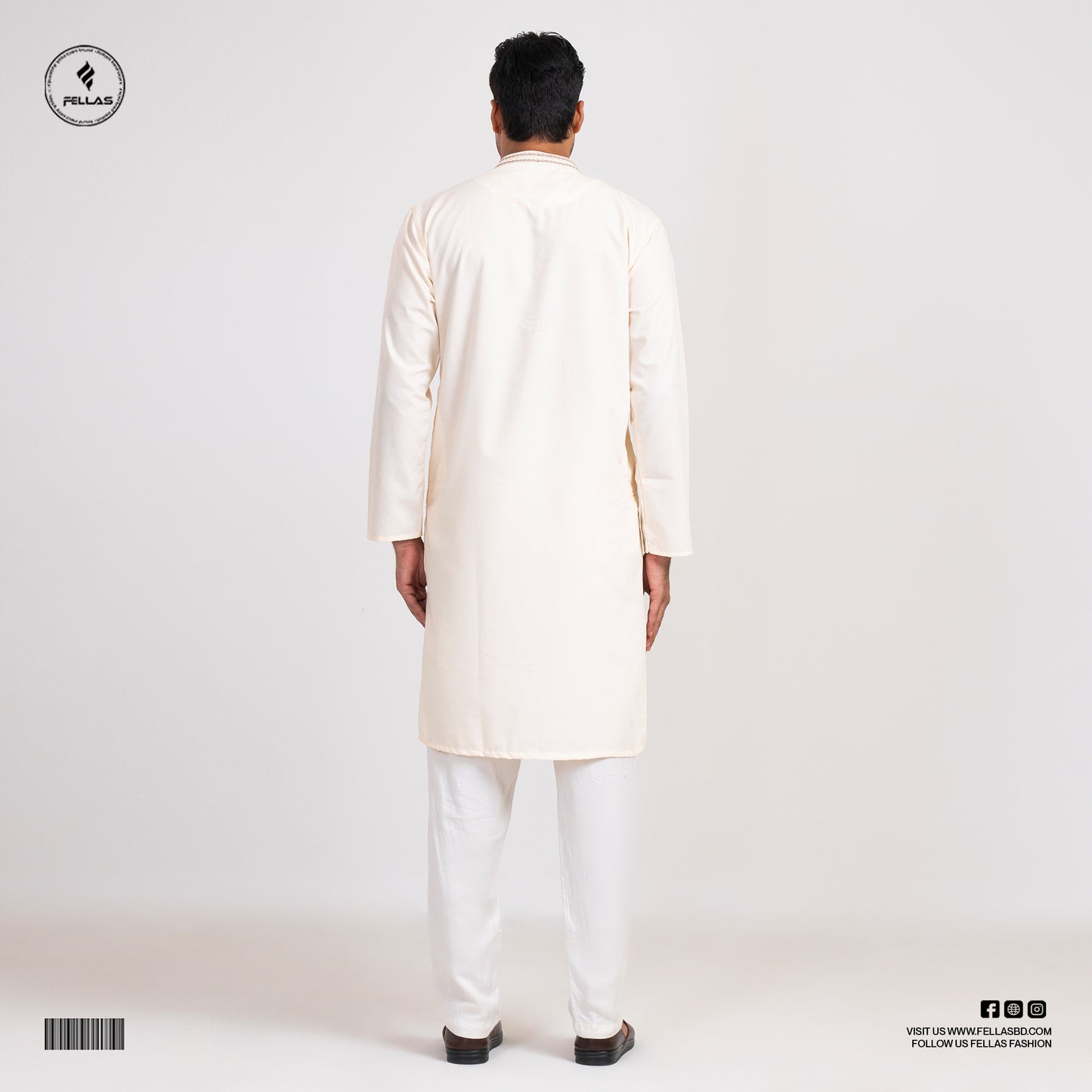 Premium Jacquard Cotton Panjabi -FF122