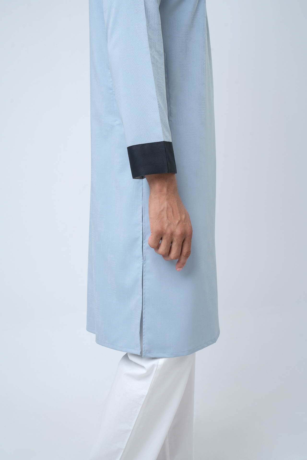Premium Men’s Dobby Cotton Panjabi - Silt Green