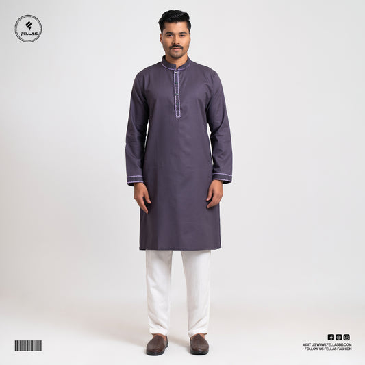 Premium Dobby Cotton Panjabi -FF118