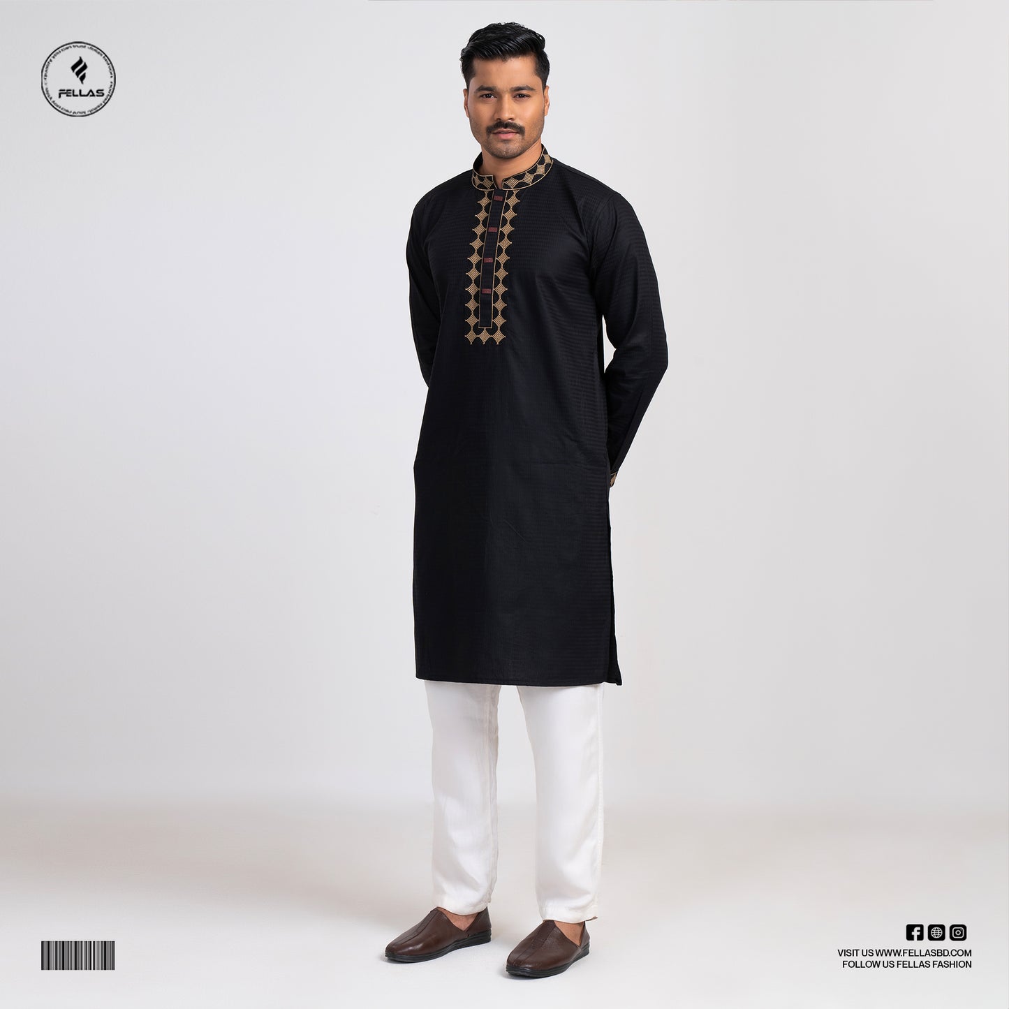 Men's Cotton Panjabi - FF114