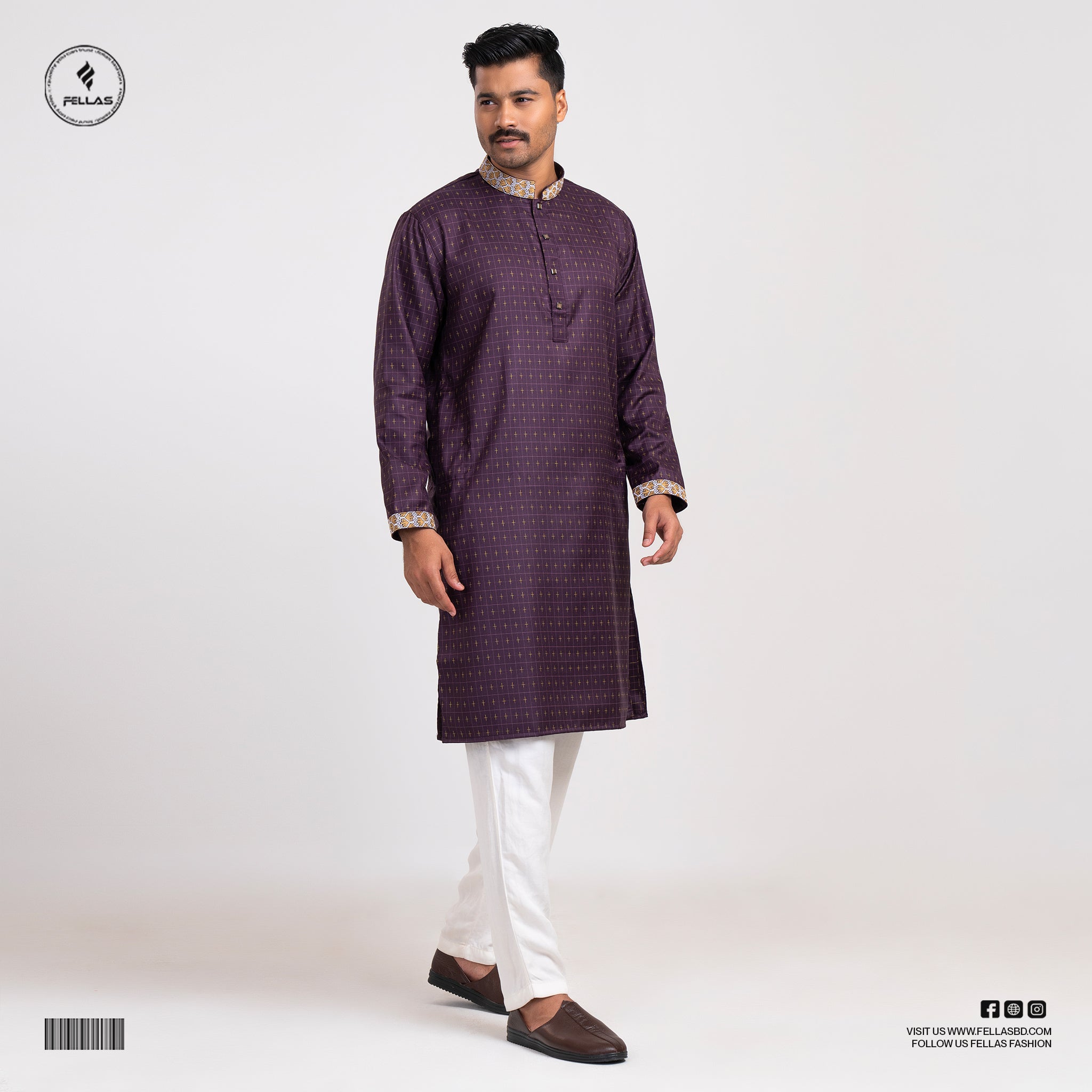 Premium Jacquard Panjabi -FF104 – Fellas Fashion