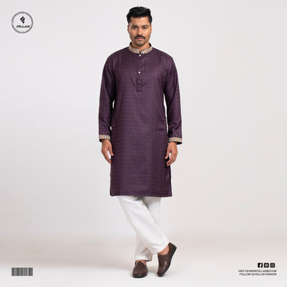 Premium Jacquard Panjabi -FF104