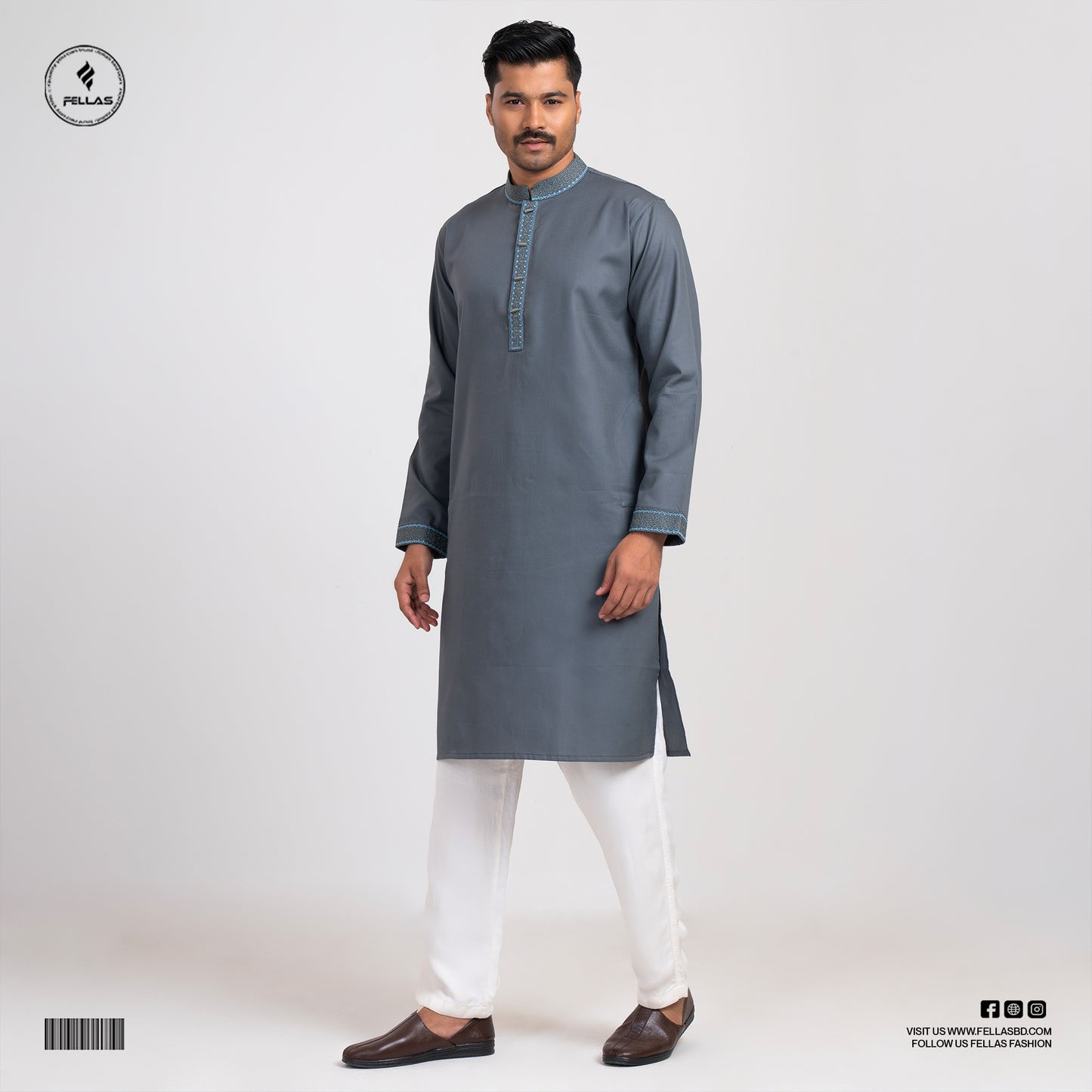 Premium Dobby Cotton Panjabi -FF117