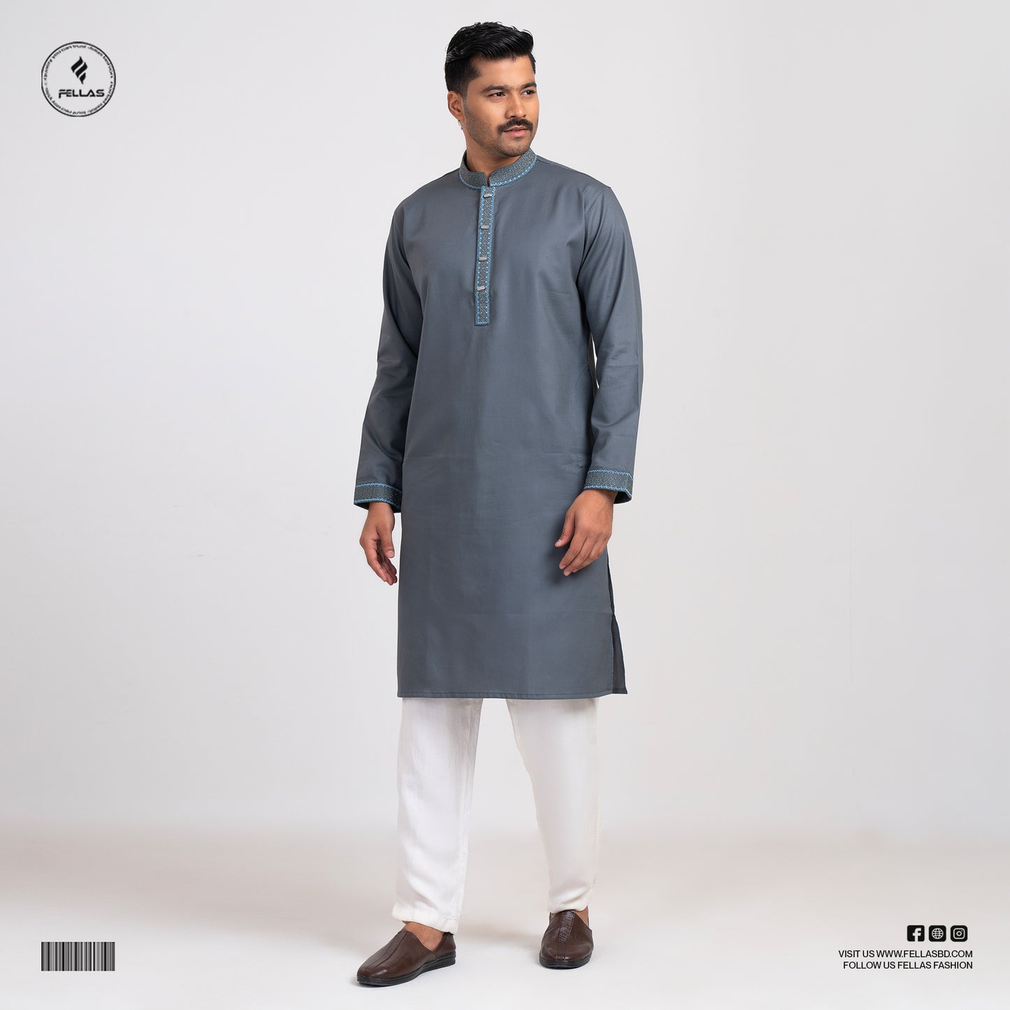 Premium Dobby Cotton Panjabi -FF117