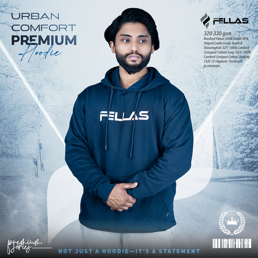 Fellas Premium Hoodie- Blue