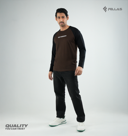 Men's Full Sleeve Raglan T-Shirt - Dominion