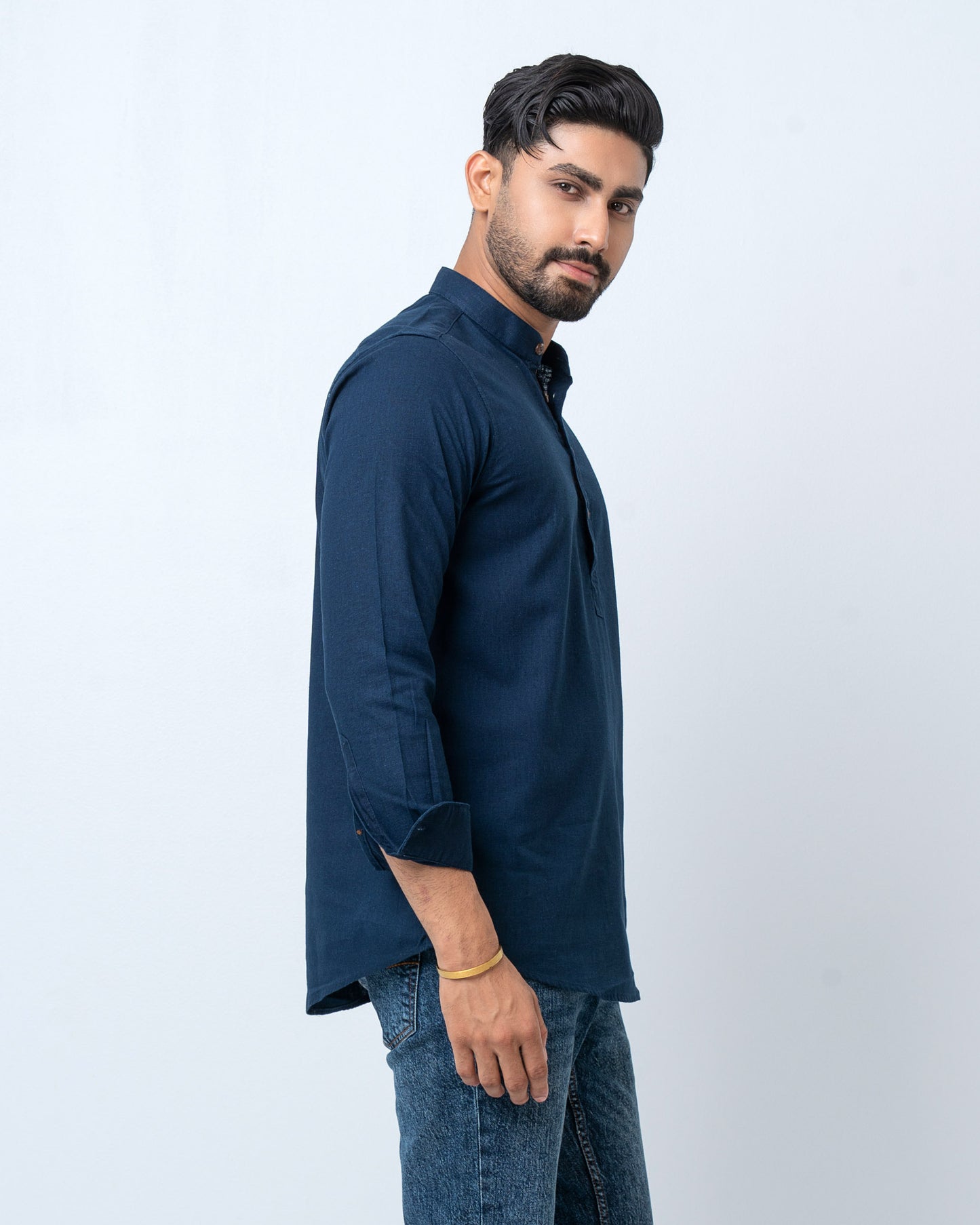 Men's Henley Katua - Navy