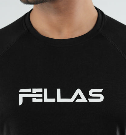 Fellas Full Sleeve T-Shirt - Black