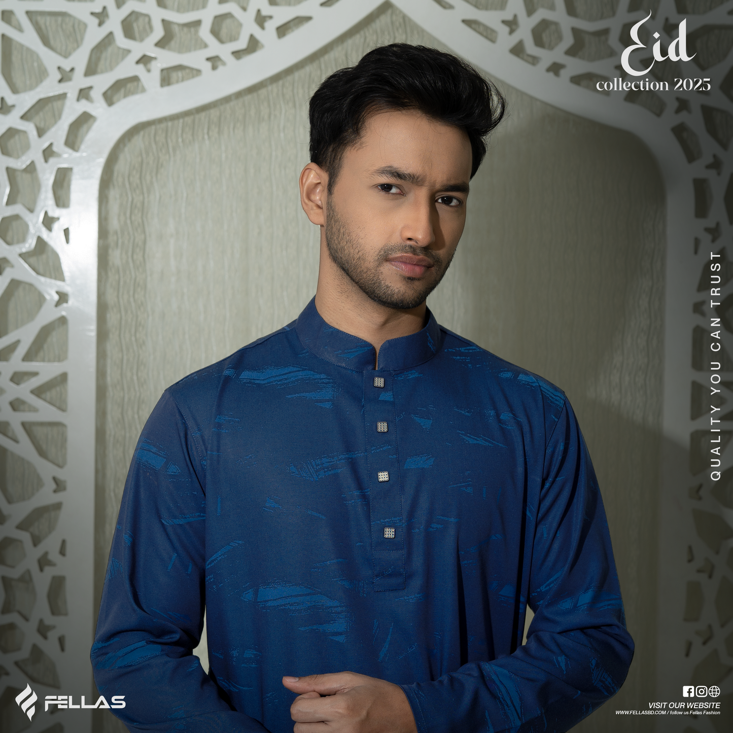 Luxury Jacquard Bamboo Panjabi - FF306