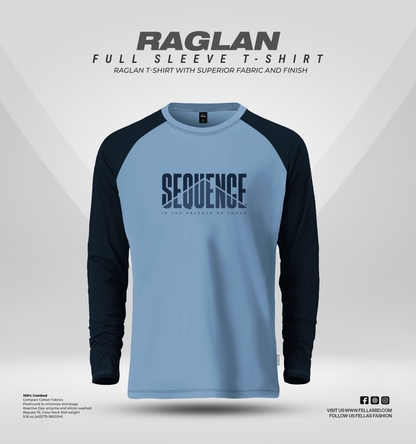 Men's Full Sleeve Raglan T-Shirt - Sequence