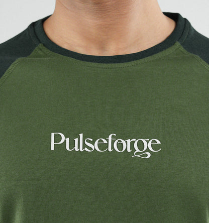 Men's Full Sleeve Raglan T-Shirt - Pulseforge