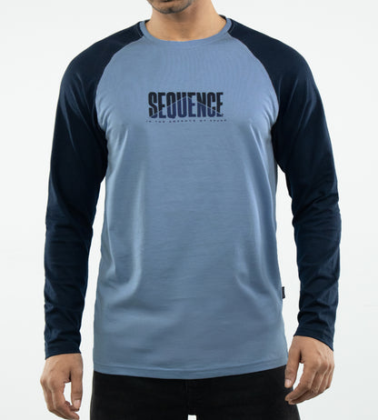 Men's Full Sleeve Raglan T-Shirt - Sequence