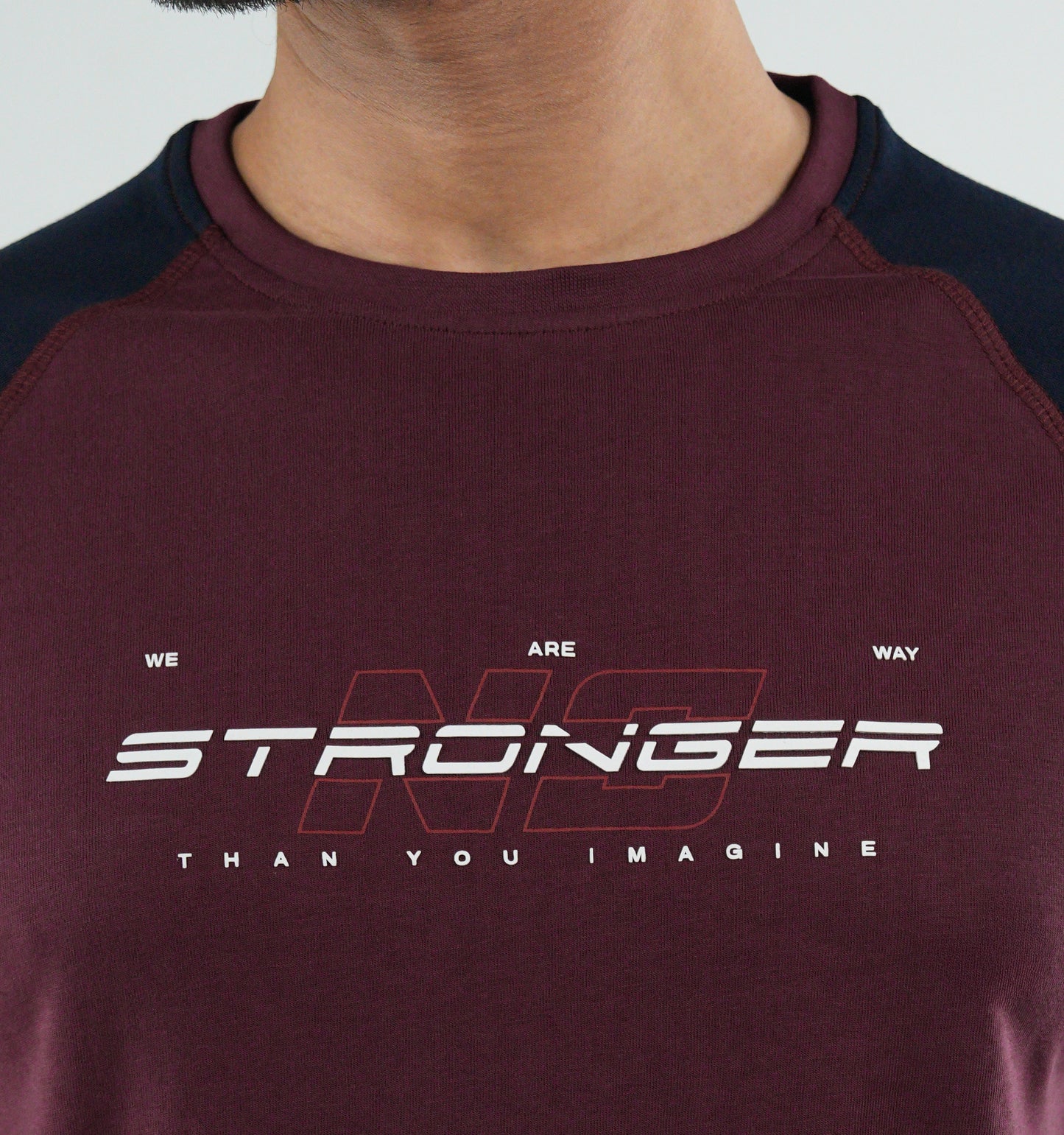 Men's Full Sleeve Raglan T-Shirt - Stronger