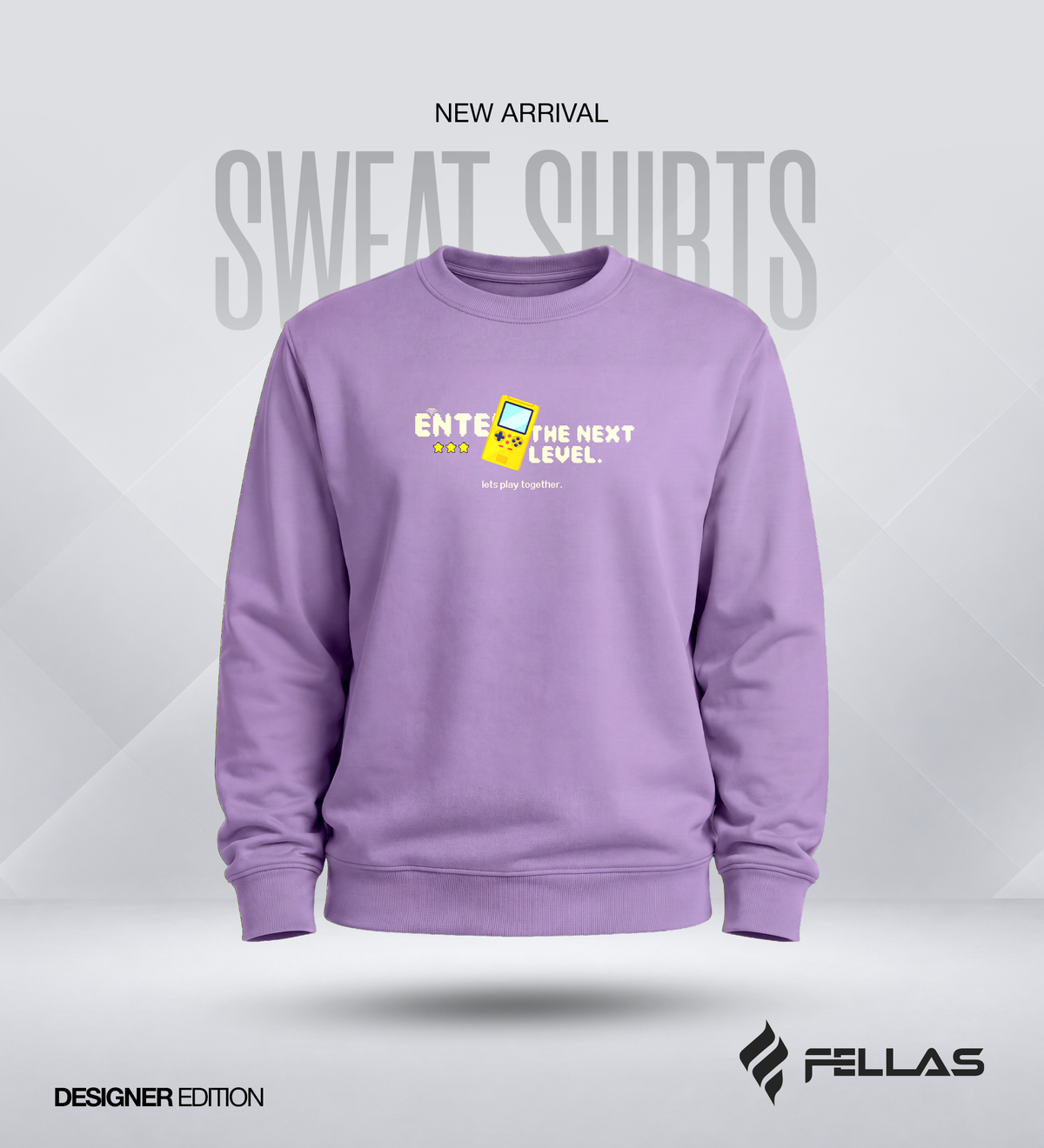 Fellas Men’s Cotton Sweatshirt - Next Level