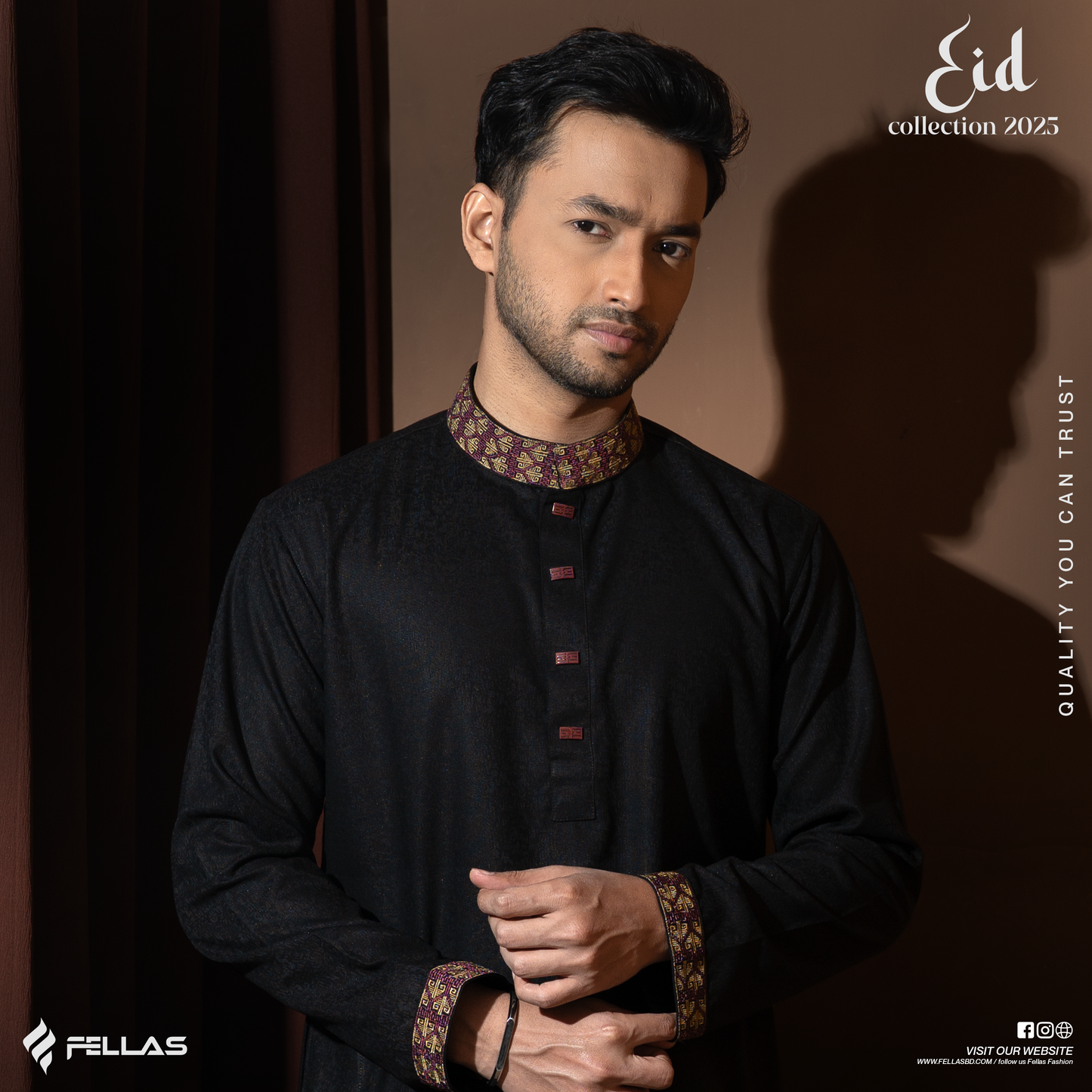 Luxury Jacquard Panjabi - FF302