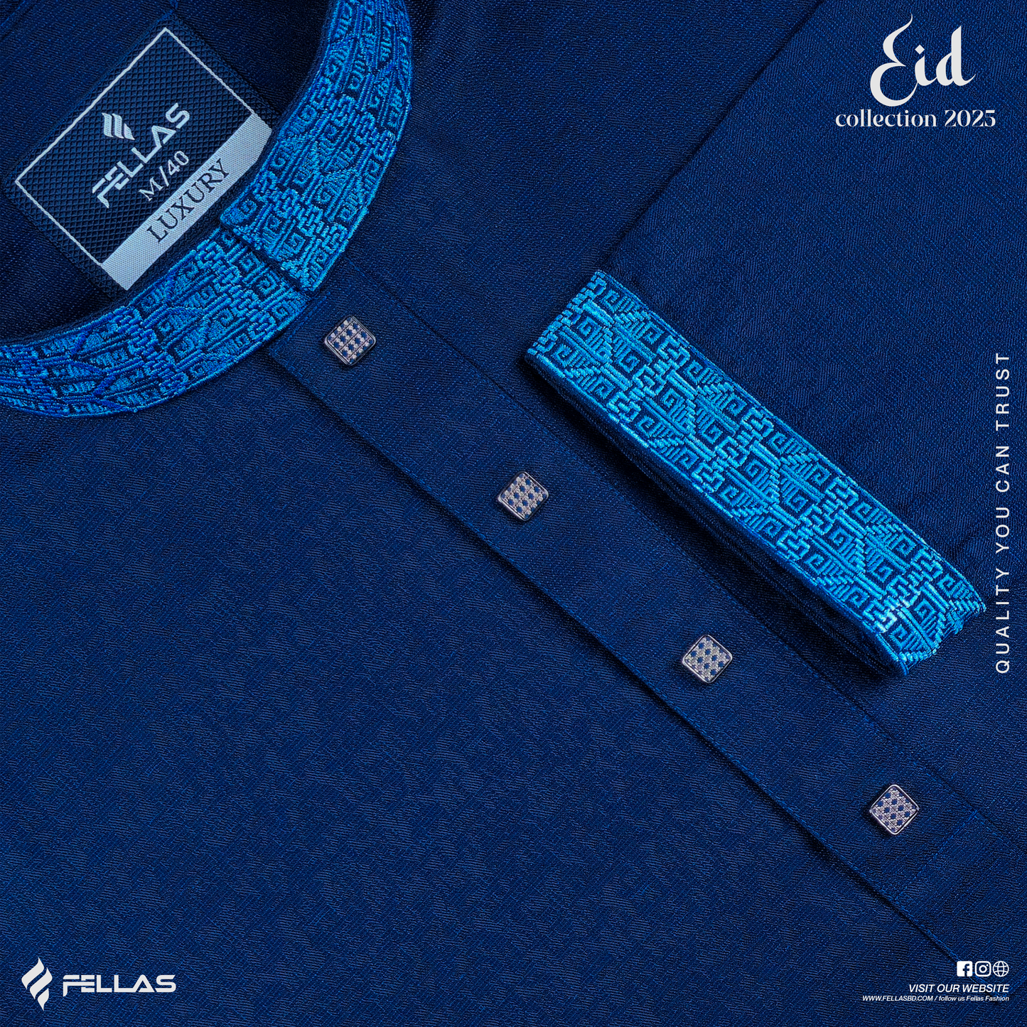 Luxury Jacquard Panjabi - FF301