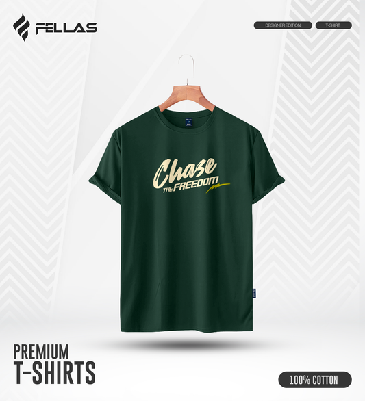 Men's Premium Half Sleeve T-Shirt - Chase