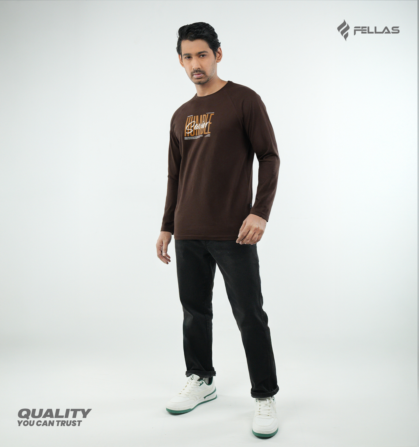 Men's Premium Full Sleeve T-Shirt - Humble Savior