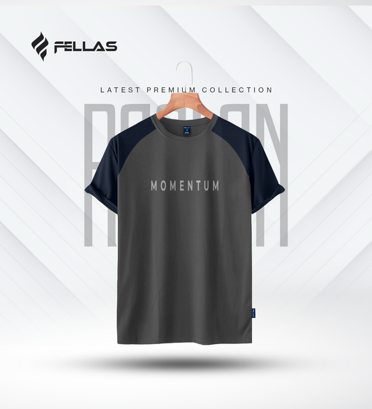 Fellas Men's Premium Half Sleeve Raglan - Momentum
