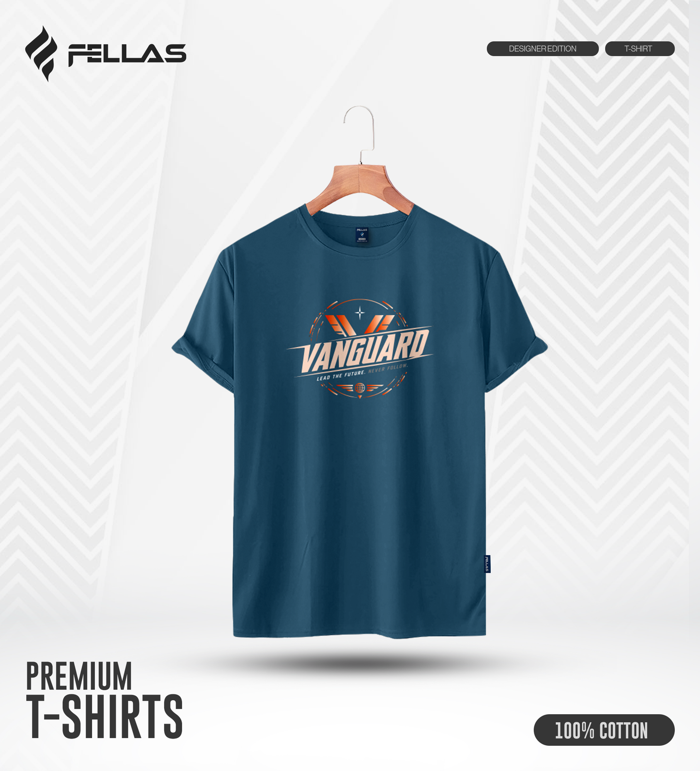 Men's Premium Half Sleeve T-Shirt - Vanguard