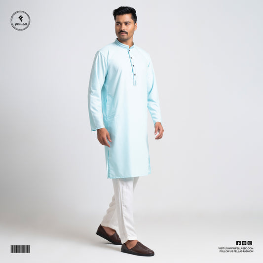 Premium Jacquard Cotton Panjabi -FF121