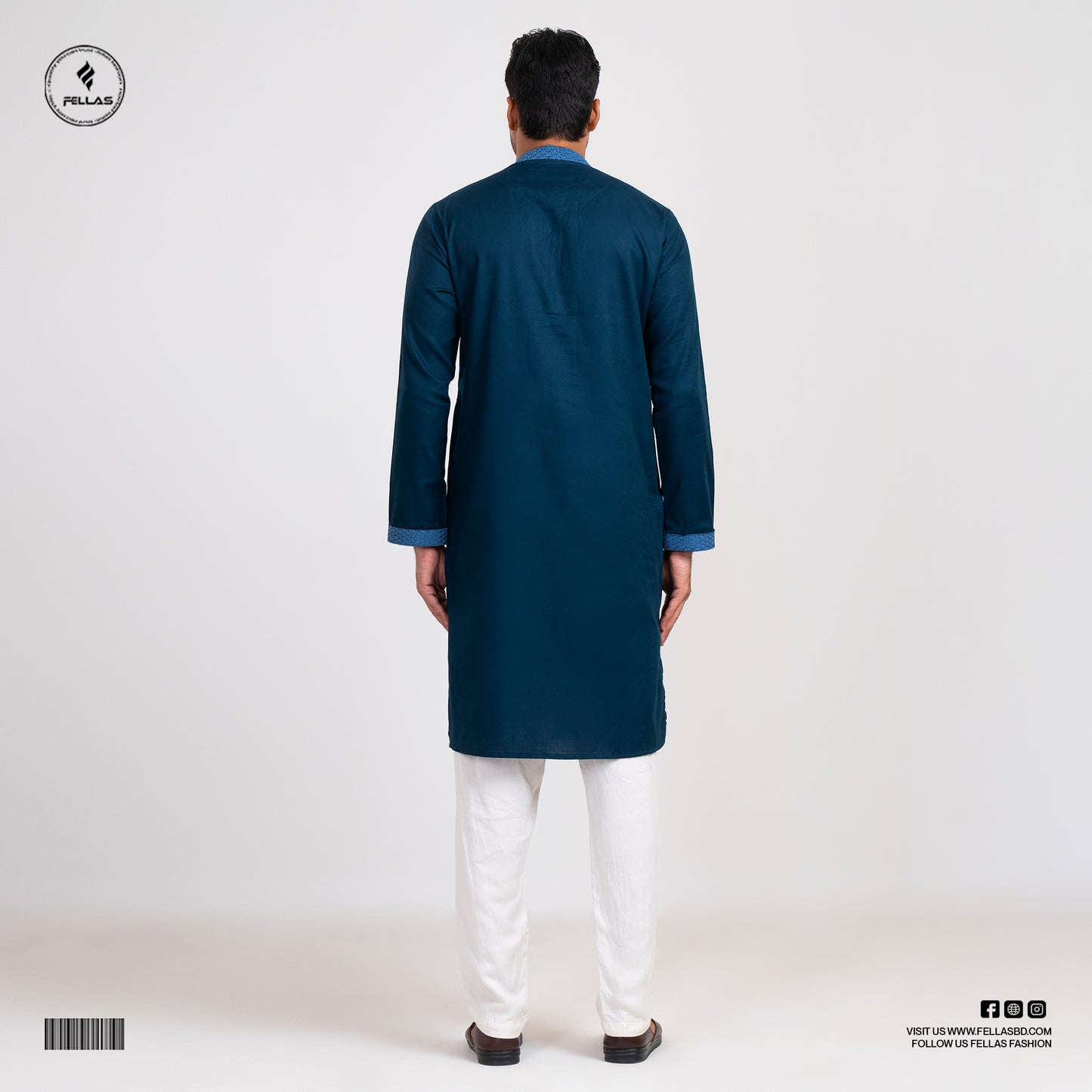 Premium Jacquard Cotton Panjabi - FF125