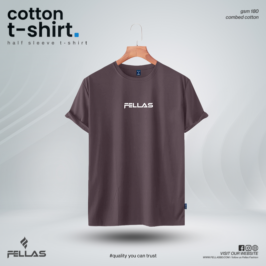 Fellas Men's Premium Logo T-Shirt- Light Purple