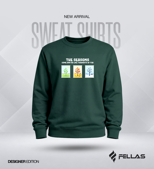 Fellas Men’s Cotton Sweatshirt - The Seasons